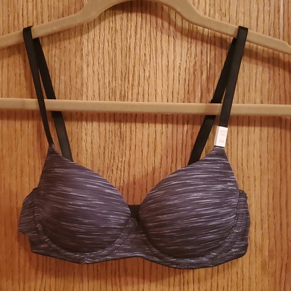 NWT PINK by VS bra, 32A, black